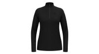 sueter essentials light 1 2 zip negro para mujer de odlo