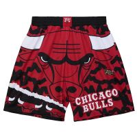 short chicago bulls nba jumbotron 2 - mitchell  ness