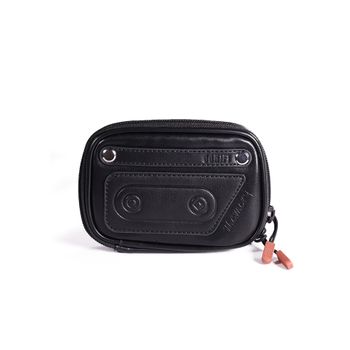 Estuche de Almacenamiento para Auriculares DDHIFI CZ120B Estilo Retro con Formato Compacto del Tamaño de una Casete para una Portabilidad Máxima