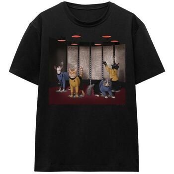 Star Trek Tops y Camisetas Beam Meow Up para mujer