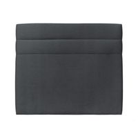 cabecero de cama 2 lineas milano  anthacite  120 x 135 cm