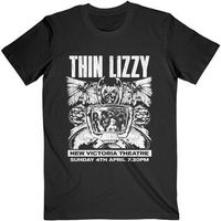 thin lizzy tops y camisetas jailbreak flyer para mujer