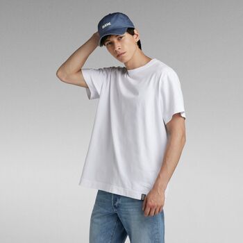 G-Star Raw Tops y Camisetas D23471 C784 ESSENTIAL LOOSE-110 WHITE para hombre
