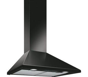 SMEG KSED65NEE Chimney Cooker Hood - Black, Black