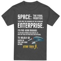 star trek tops y camisetas intro para hombre