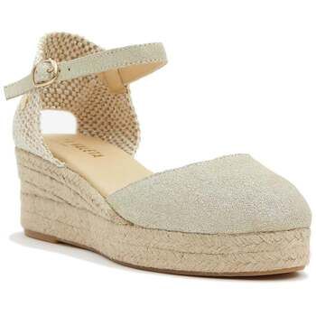 La Valeta Alpargatas Dora Low Gold para mujer