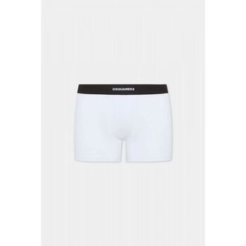 Dsquared Boxer DCX210070 - TWIN 2PACK TRUNK-100 WHITE para hombre