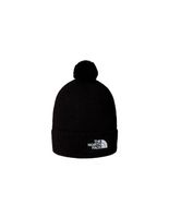 gorro de montana the north face tnf logo box pom tnf negro hombre