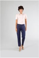 pantalon pitillo tenido en prenda navy 32