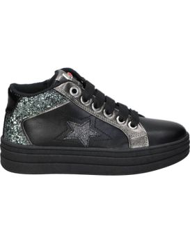 Zapatillas Con Plataforma Asso Ag-17710 Negras 37