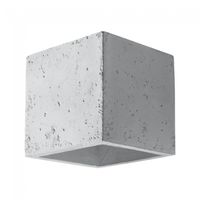aplique de pared quad cemento
