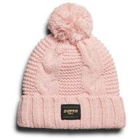 superdry gorro cable knit beanie para mujer