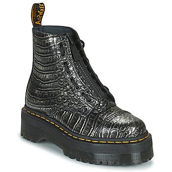 Dr. Martens Botines Sinclair Gunmetal Wild Croc Emboss para mujer