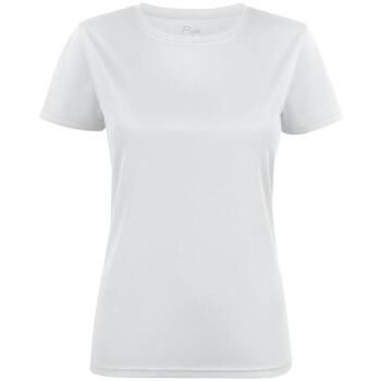 Printer Red Camiseta Run para mujer