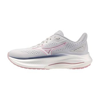 Zapatillas Mizuno Wave Inspire 22 Blanco Rosa AW26 Mujer, Talla 44 - EUR