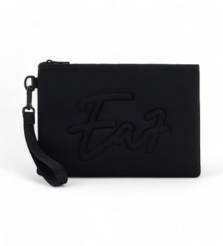 EA7 para mujer. 7W000363_AF13725 Bolso de mano de Neopreno negro (OSFA), Casual, Poliamida