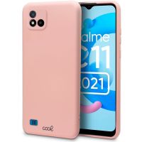 cool funda cover rosa para realme c11 2021