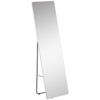 espejo de pie 45x37x1585 cm plata