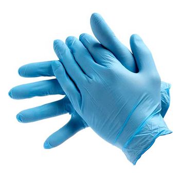 Box Of 100 Ecp P/ Free Nitrile Gloves Large
