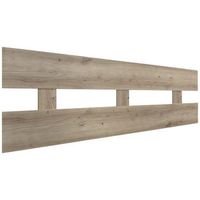 dhome cabecero roble 150cm horizontal estilo valla madera reciclada dm herrajes incluidos 150cm horizontal valla roble
