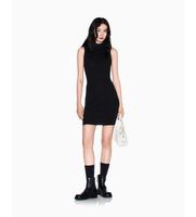 ax armani exchange para mujer xw001875af11957mc005 vestido midi negro l casual viscosa sin mangas  tirantes