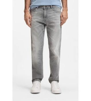 BOSS para hombre. 50559911 Jeans Maine gris (30/32), Casual, Algodón, Denim