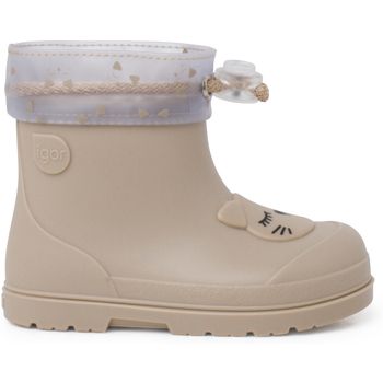 Pisamonas Botas de agua Botines De Agua Ajustables Gatito Barefoot para niño