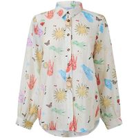 never fully dressed camisa celestial marley para mujer