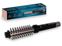 moldeador - cecotec instantcare curly airflow elite 2 en 1 cilindro 34 mm ceramico cabezal giratorio aire caliente 120-160 c 19 m negro