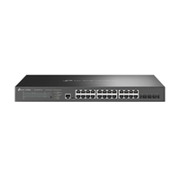switch gestionable jetstream tp-link sg3428xpp-m2 24p 25gbase-t y 4p 10ge sfp l2 con poe de 16p y poe de 8p