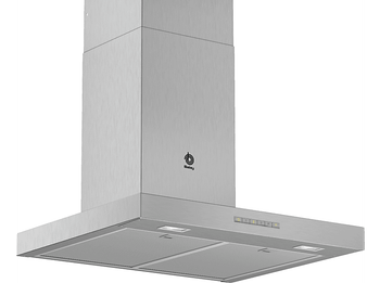 Campana decorativa - Balay 3BC067EX, 450 m³/h, Control electrónico, iluminación LED, 60 cm, Inox