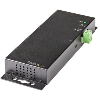 Hub StarTech 4 puertos 10 Gbps modelo HB31C2A2CME Montaje industrial ESD