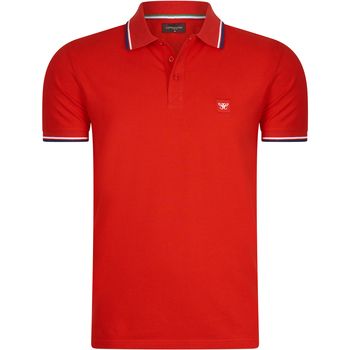 Cappuccino Italia Polo Applique Pique para hombre