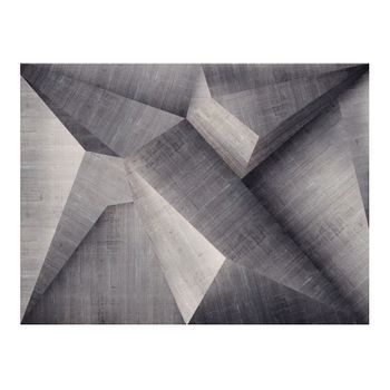 Papel Pintado 3d - Bloques De Hormigón Abstractos (300x231 Cm)