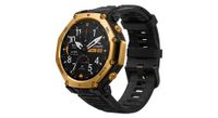 reloj gps amazfit t rex 3 pro 48 mm dorado y negro