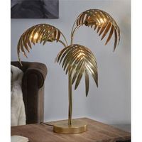lampara sobremesa hojas 74 cms 65dx74 cms