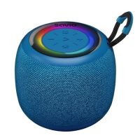 altavoces savio bs-042 bluetooth inalambricos 5w ipx4 compacto led 5h azul