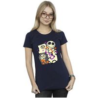 nightmare before christmas camiseta besties para mujer