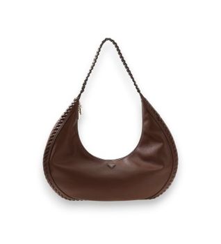 Guess para mujer. HWBG9750020 Bolso hobo Petra marrón (OSFA), Casual, Poliuretano