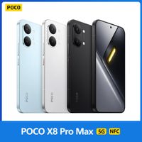 poco x8 pro max 256gb512gb version eea mediatek dimensity 9500s pantalla amoled 15k de 683 pulgadas 120 hz camara de 50 mp ip68