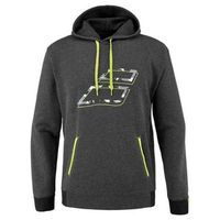 sudadera babolat aero sweat negro gris