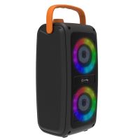 altavoces celly party inalambricos 20w bluetooth microfono y ranura microsd
