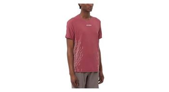 Maillot manga corta salomon sense aero graphic hombre rojo