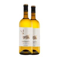 menade vino blanco vino botella magnum 15 l 13 vol pack de 2 unidades