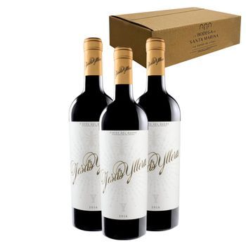 Jesús Yllera, Vino Tinto, España, Pack 3 Botellas 75 Cl, 14% Vol.
