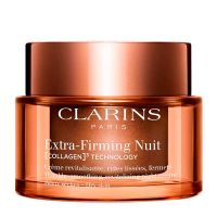 clarins cosmetica facial extra-firming nuit crema antiedad de noche para pieles secas