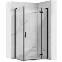 cabina de ducha rea hugo black 90x80