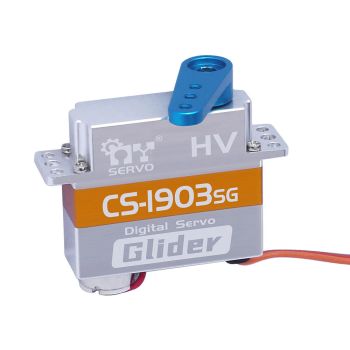 Servo Mini RC para modelo de coche, modelo de aeronave y drone de metal completo con copa hueca CS-1903SG 3KG