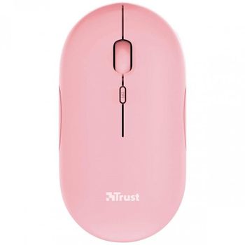 Trust Puck Ratón Inalámbrico 1600DPI Rosa