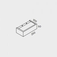 aplique de pared led apolo 13w